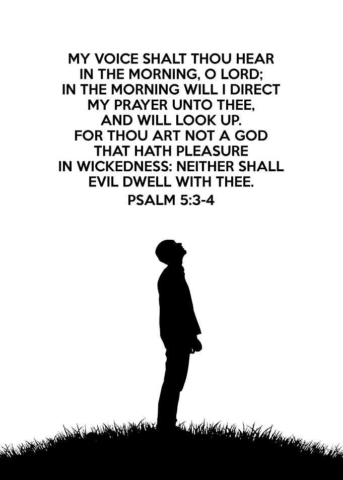 Psalm 5 3 4