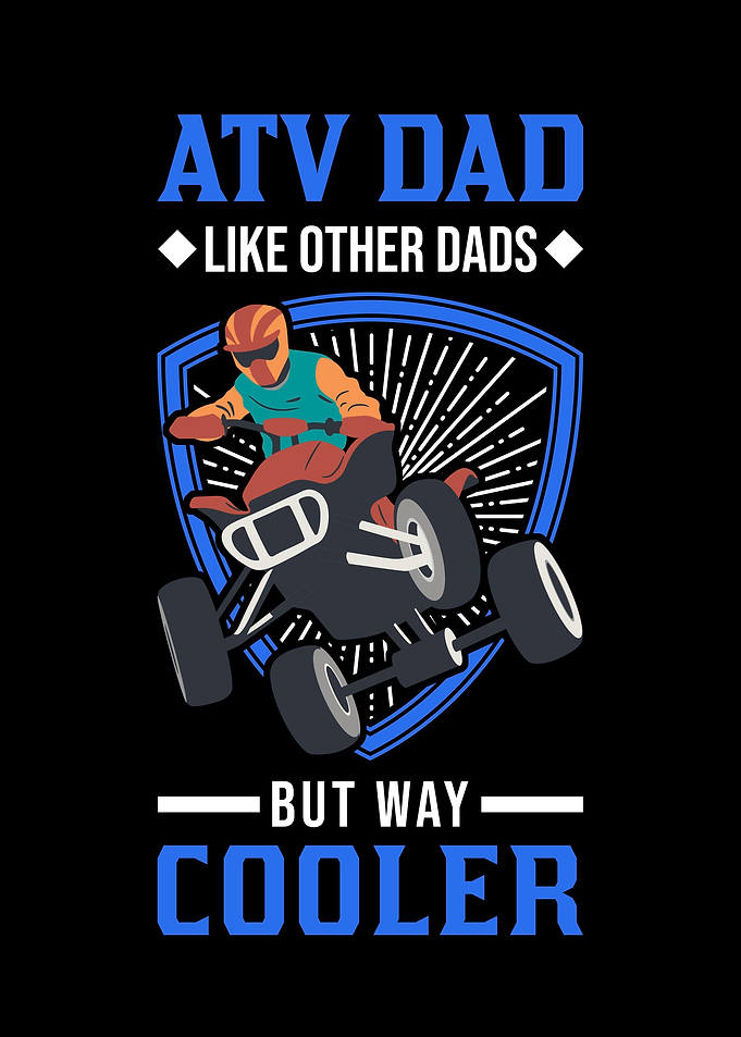 Atv Dad Quad Bike Papa 4x4