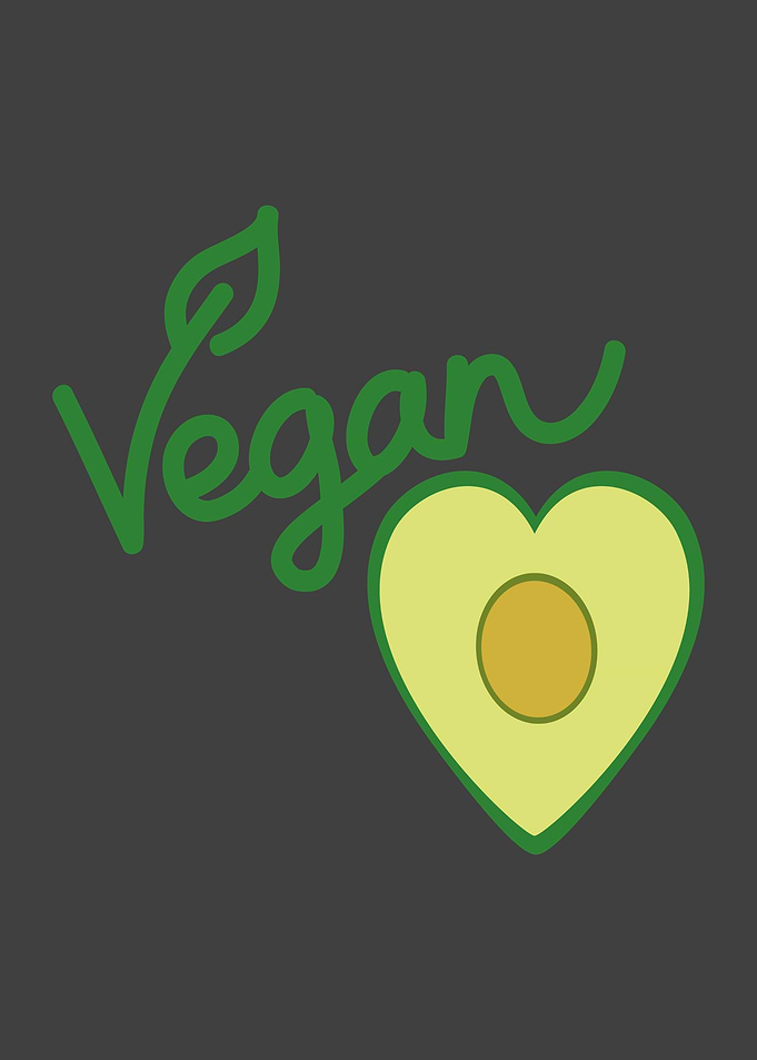 Vegan Avocado Heart