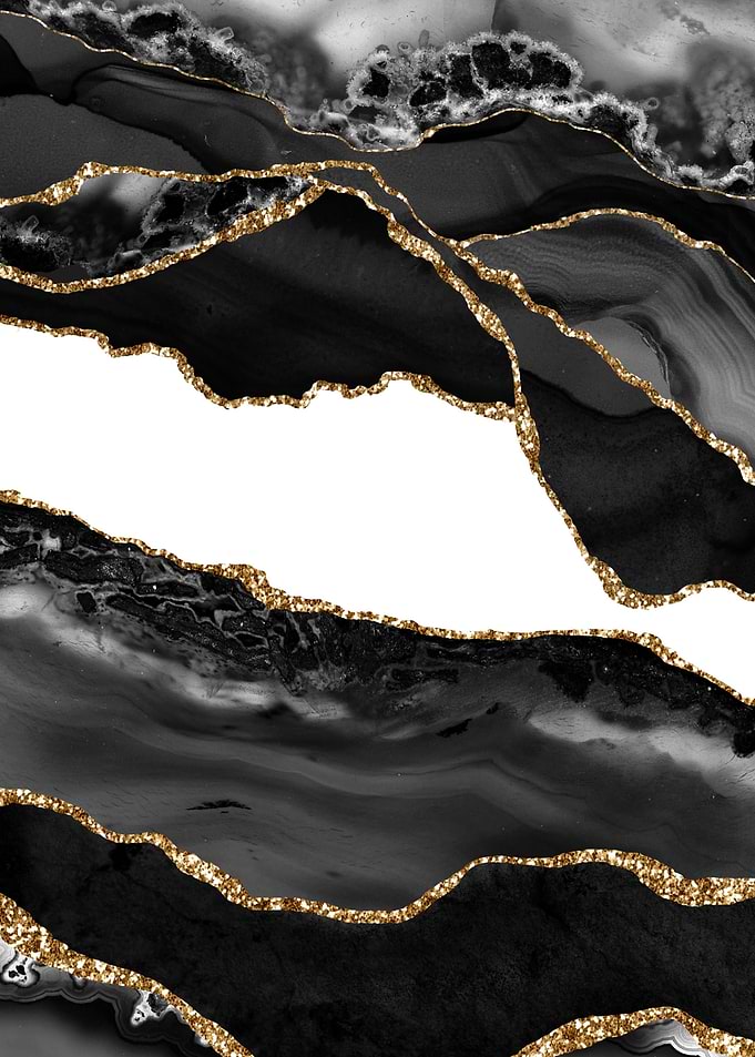 Black Gold Agate Textu 06