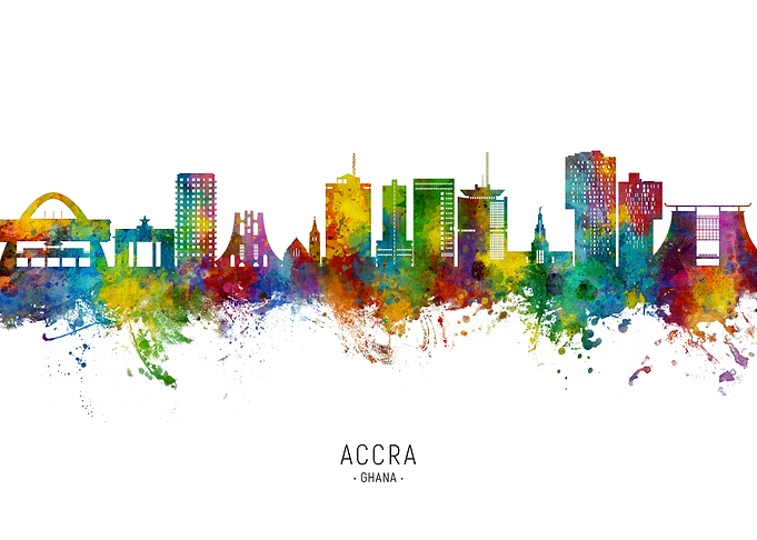 Accra Skyline Ghana