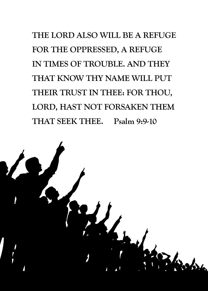 Psalm 9 9 10