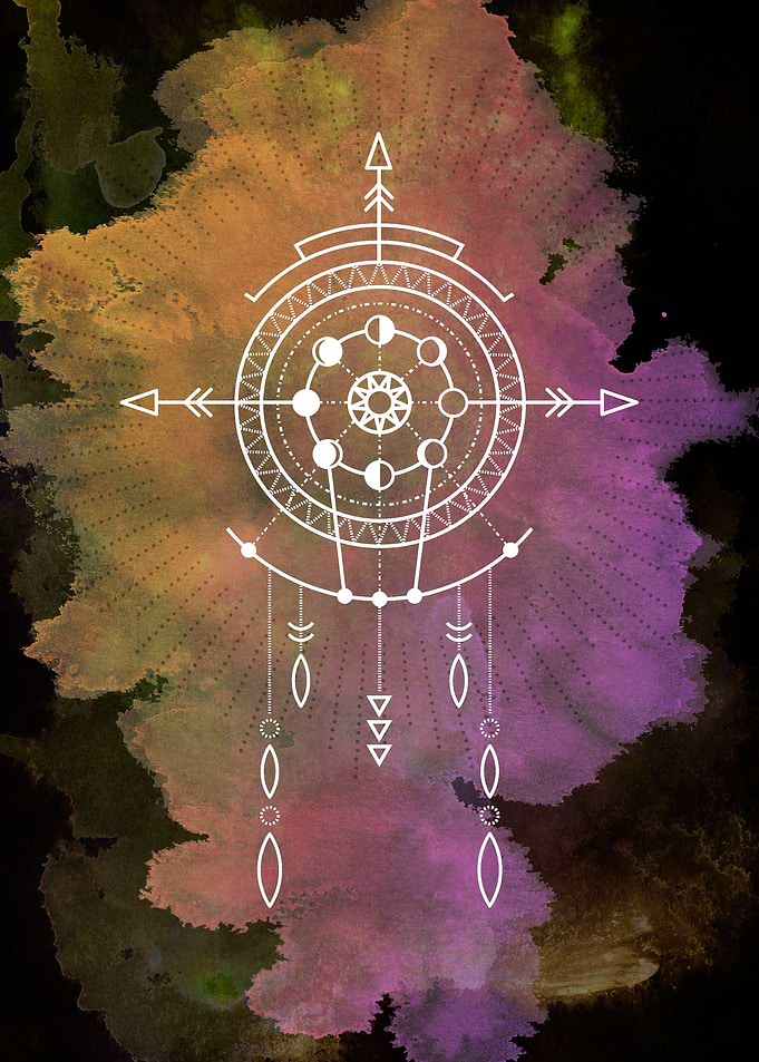 Tribal symbol 5 inverted