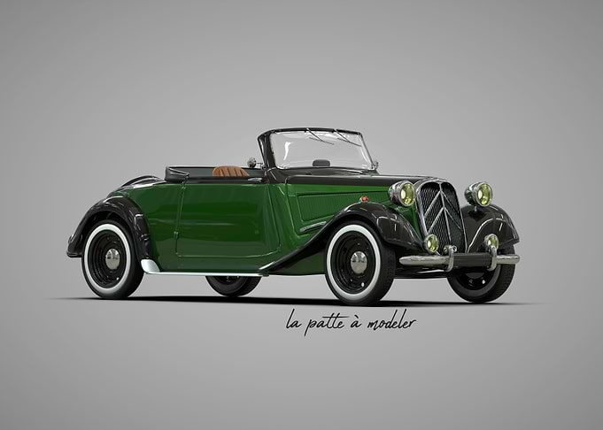 Citroen Traction Cab