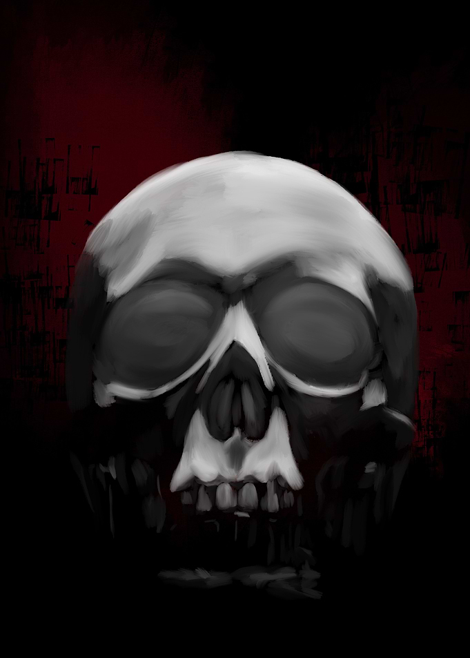 Skull in Shadow