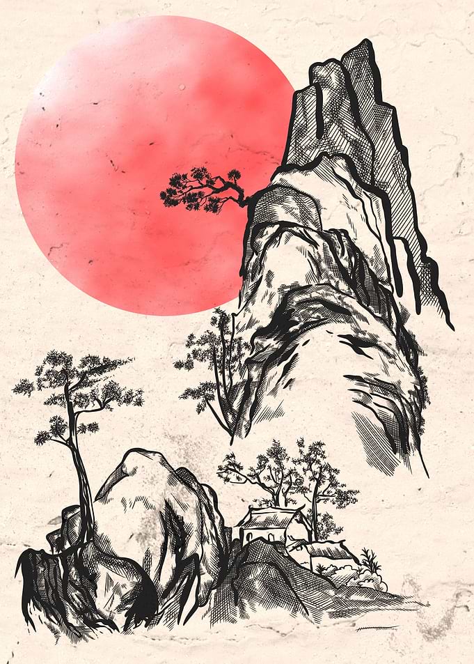 Japanese Big Moon
