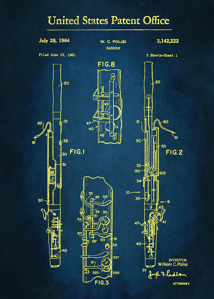 21Bassoon Patent 1964