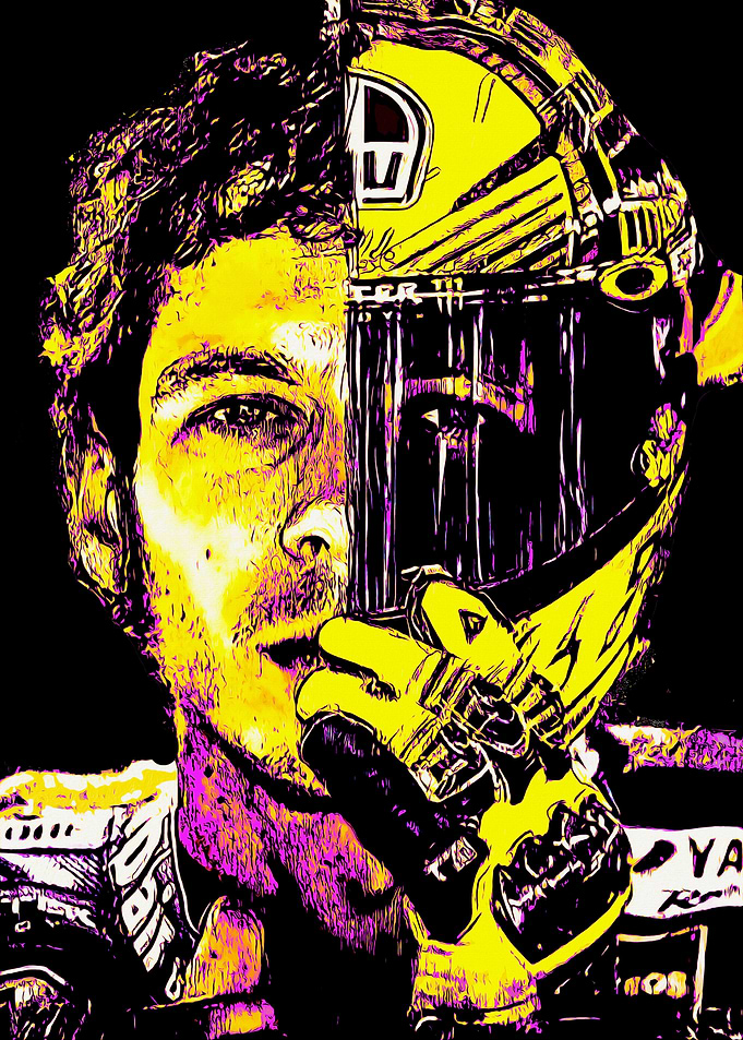 Valentino Rossi 46 Moto GP