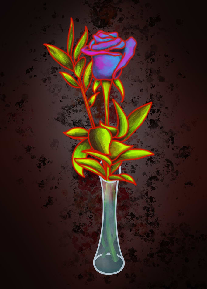 Abstract Rose