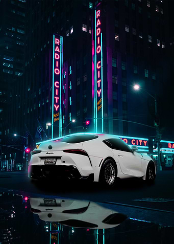 Toyota Supra Neon