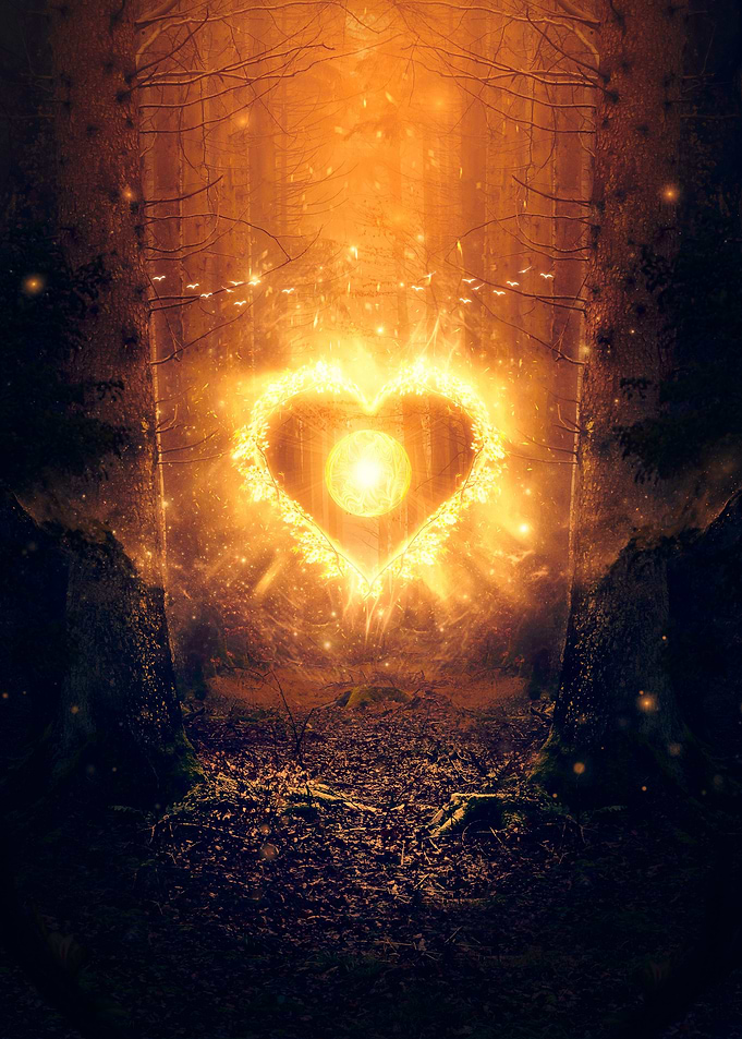 Forest Love Poster