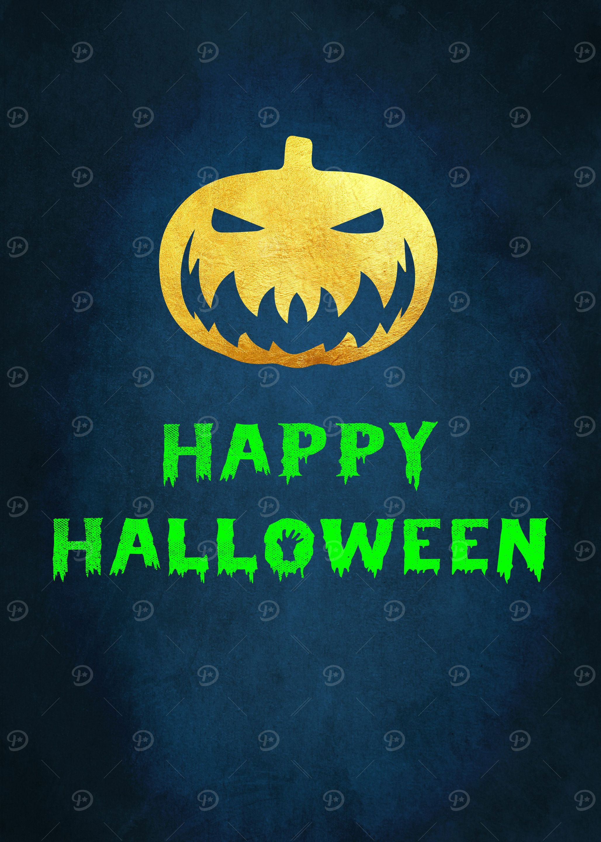 08 Happy halloween pumpki
