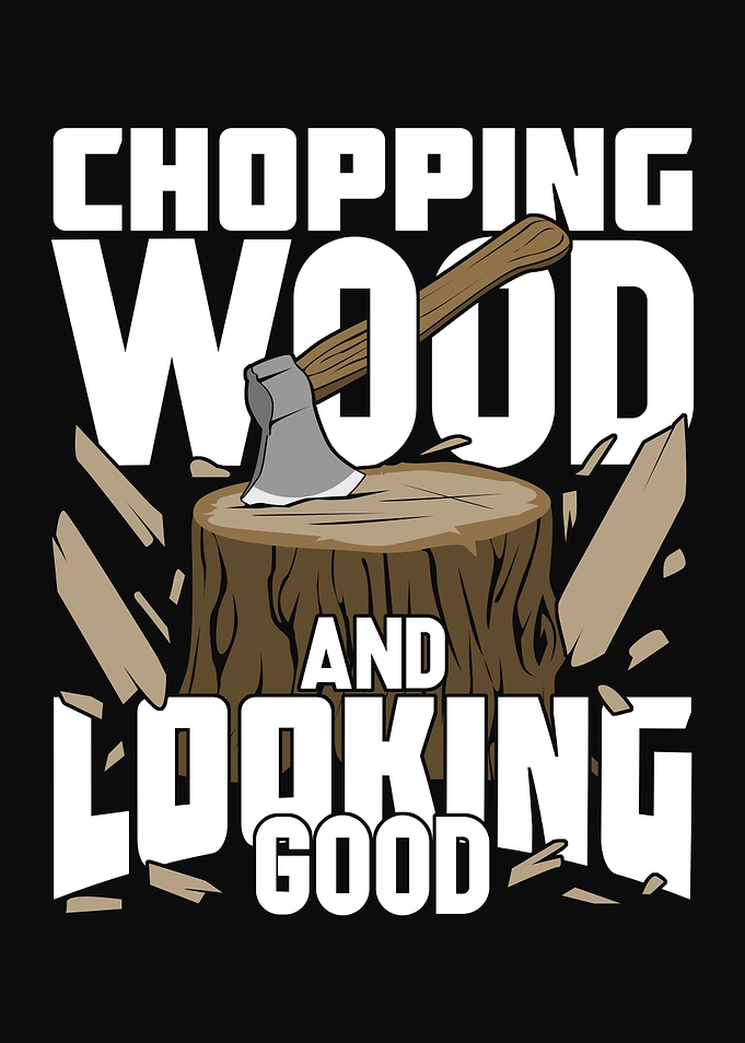 Chopping Wood Lumberjack