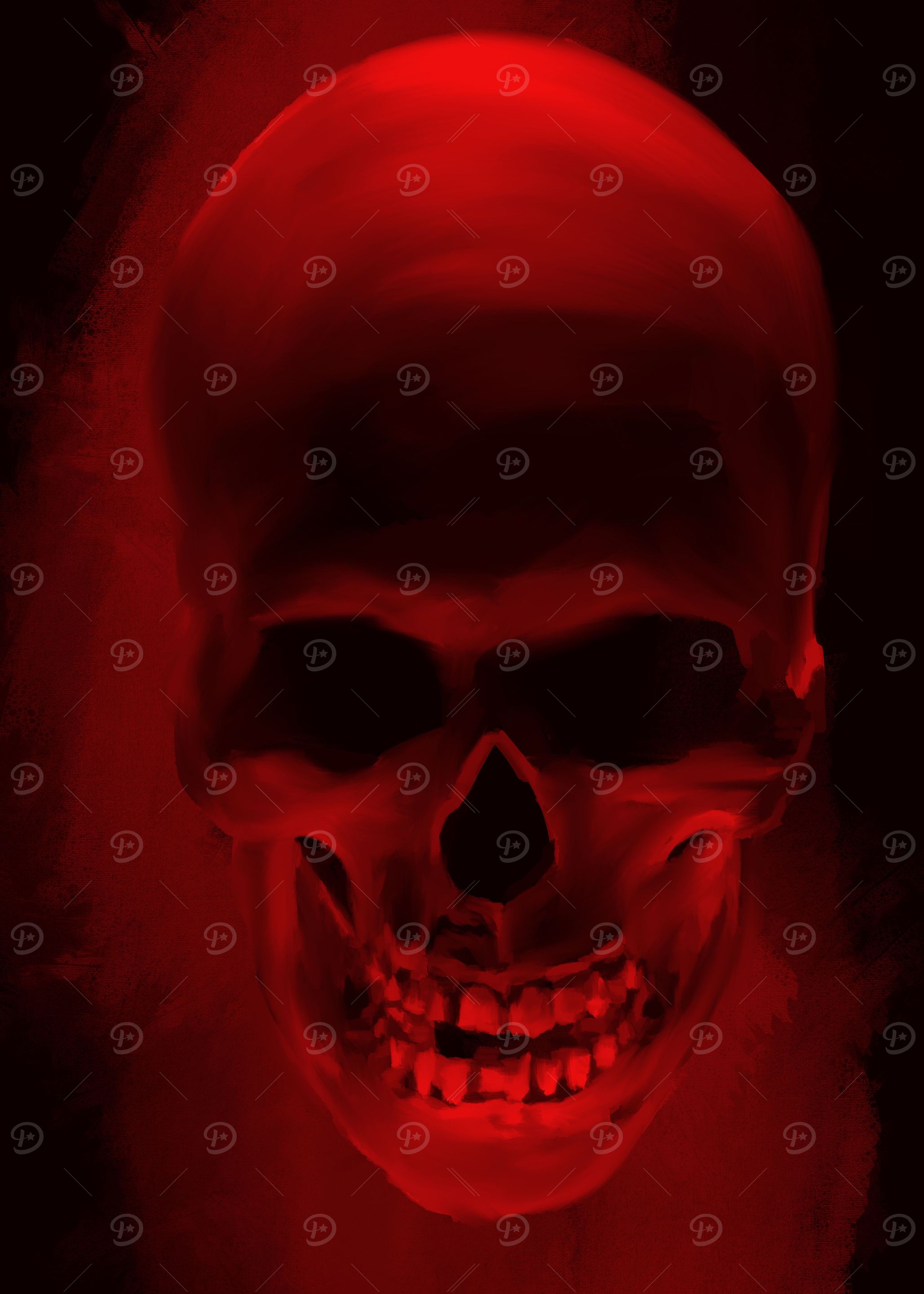 Skull In Shadow