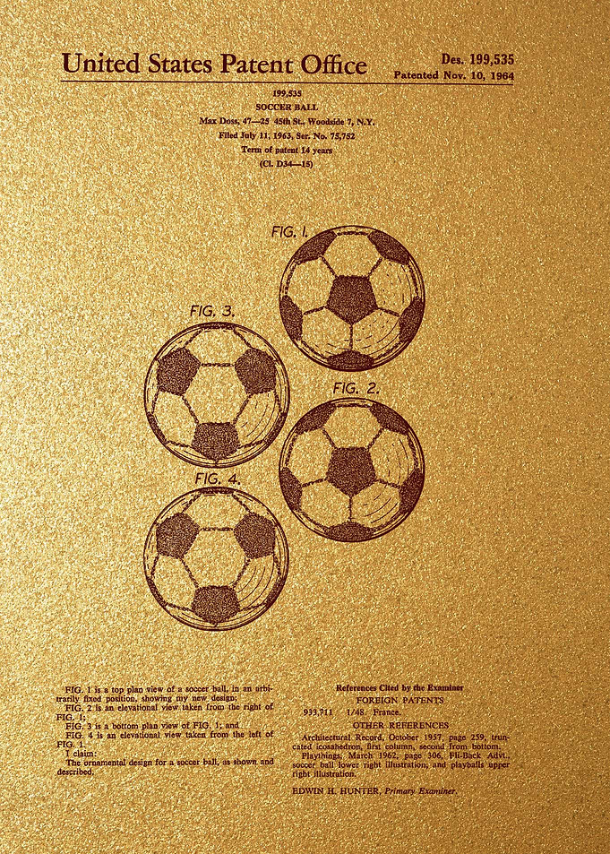 19 Soccer Ball Patent