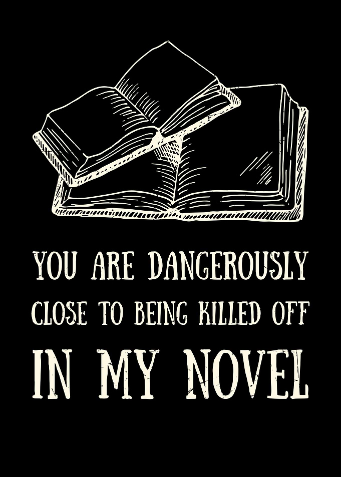 Novel Author Wall Art