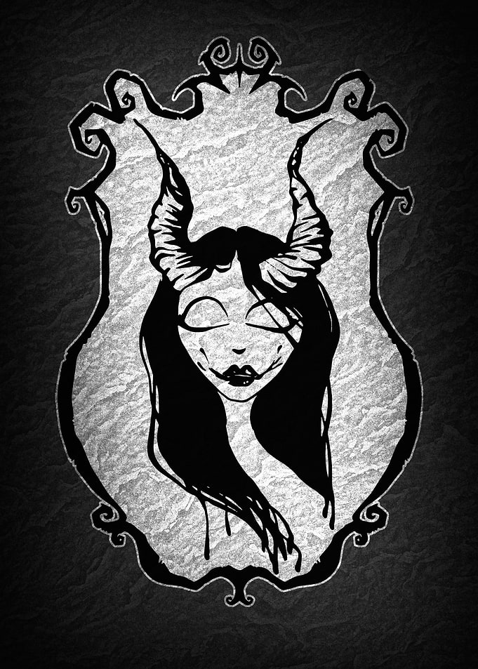 Gothic Horned Girl