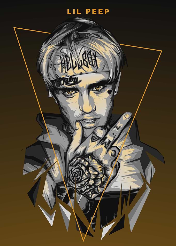 Lil Peep Rapper Hip Hop