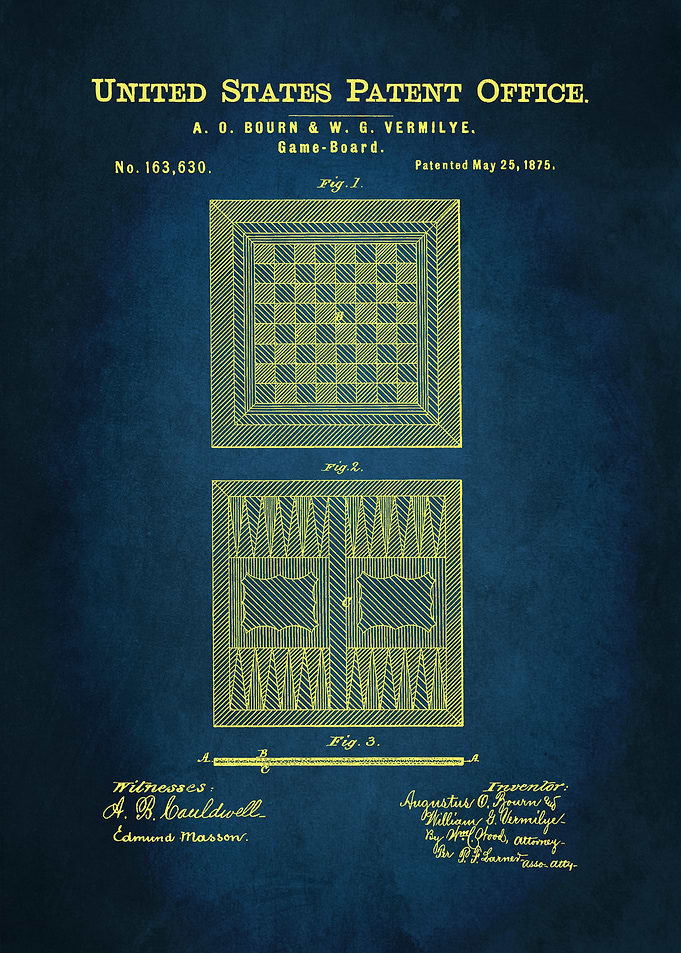 37 Game Board Patent