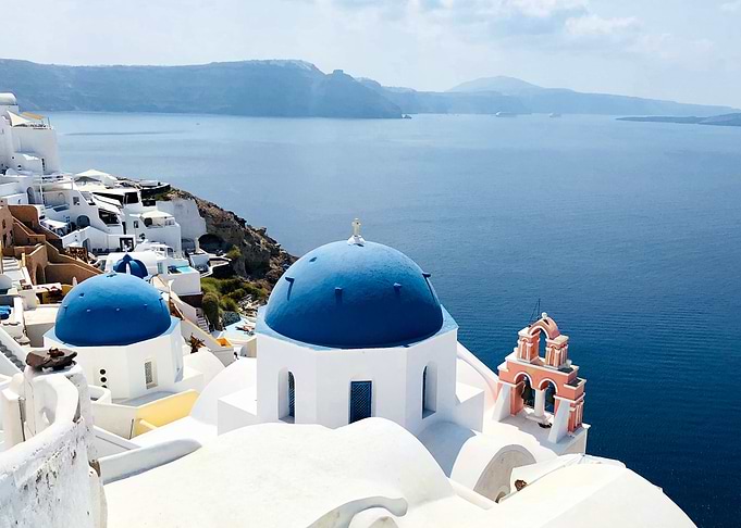 Santorini Greece Sea Beach