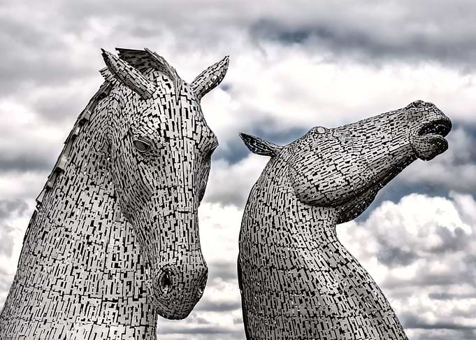 Sculpture horses