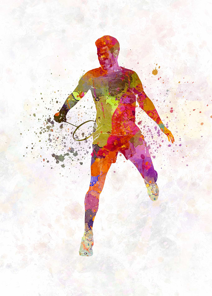 Badminton player