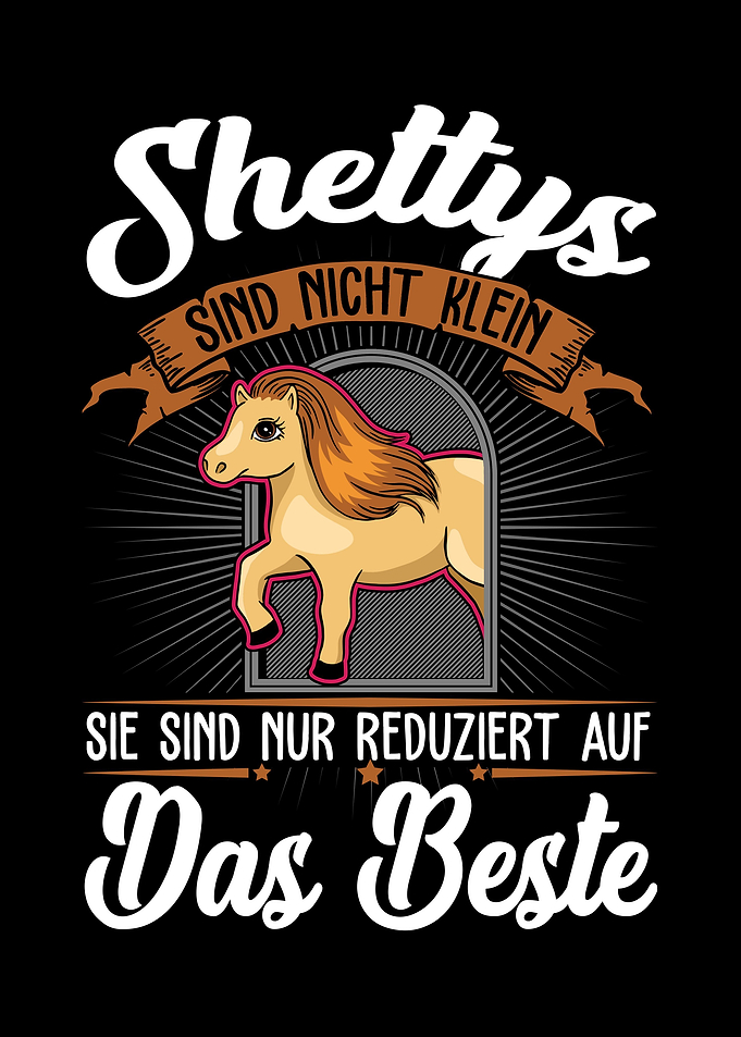 Shetty sind nicht klein