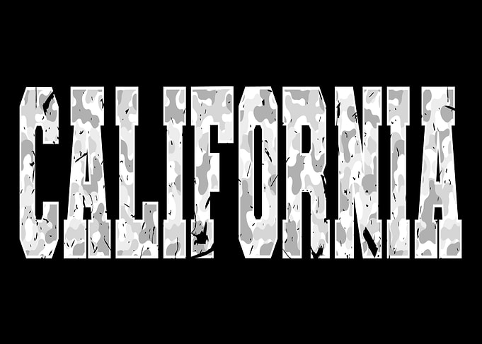 Distressed Camo California