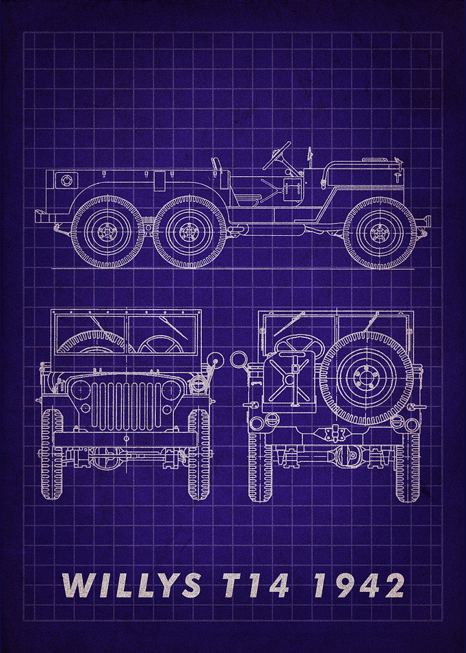 Willys Jeep T14 1942