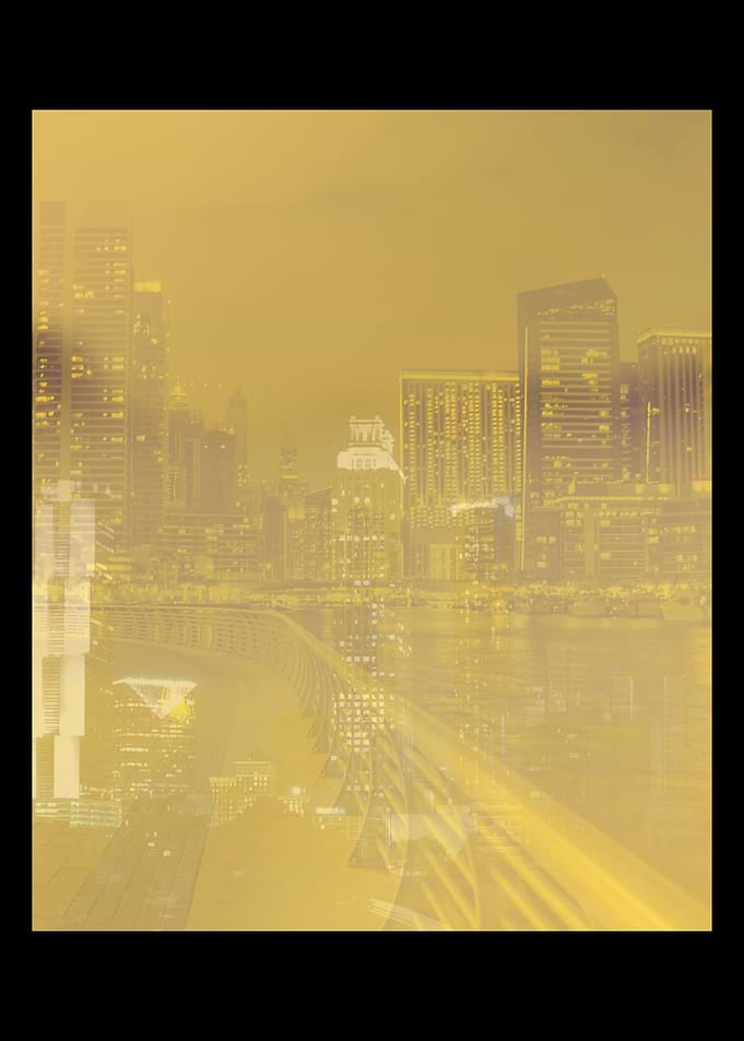 Golden city views