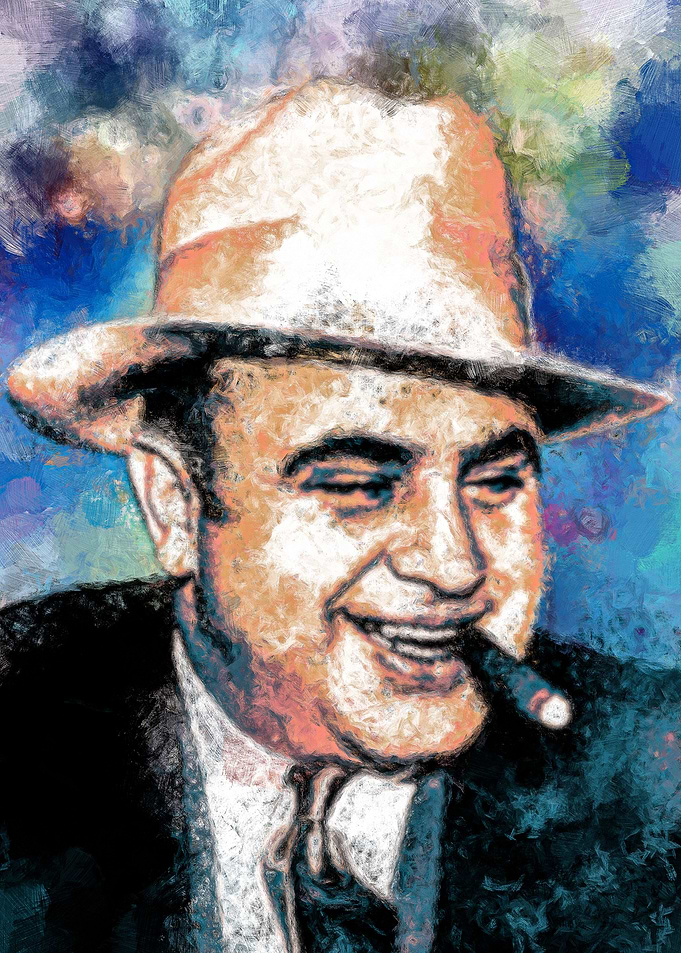 Al Capone With Hat