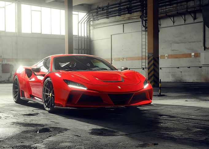 Novitec Ferrari F8 front