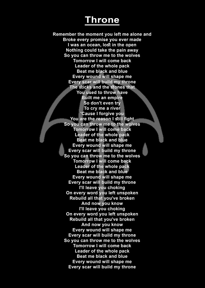 Lyric bring me the horizon