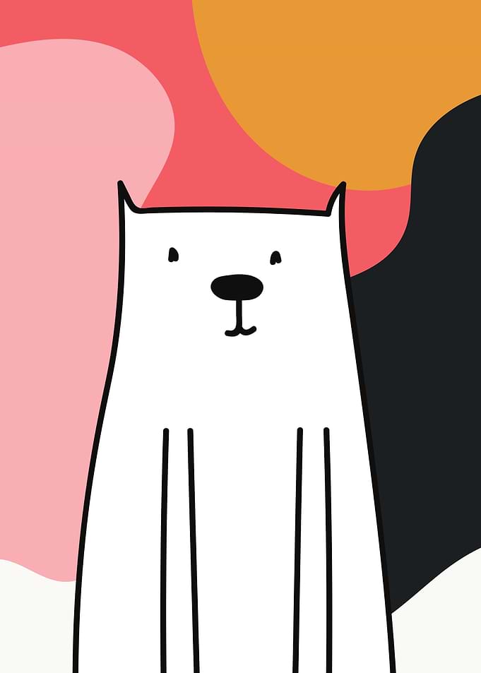 Cute Illustration Bear