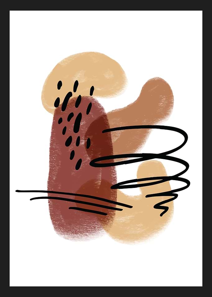 Minimalist Boho Art