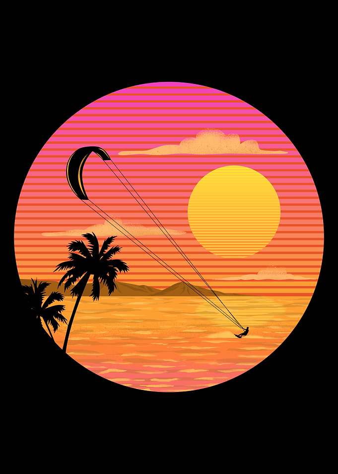 Kitesurfing