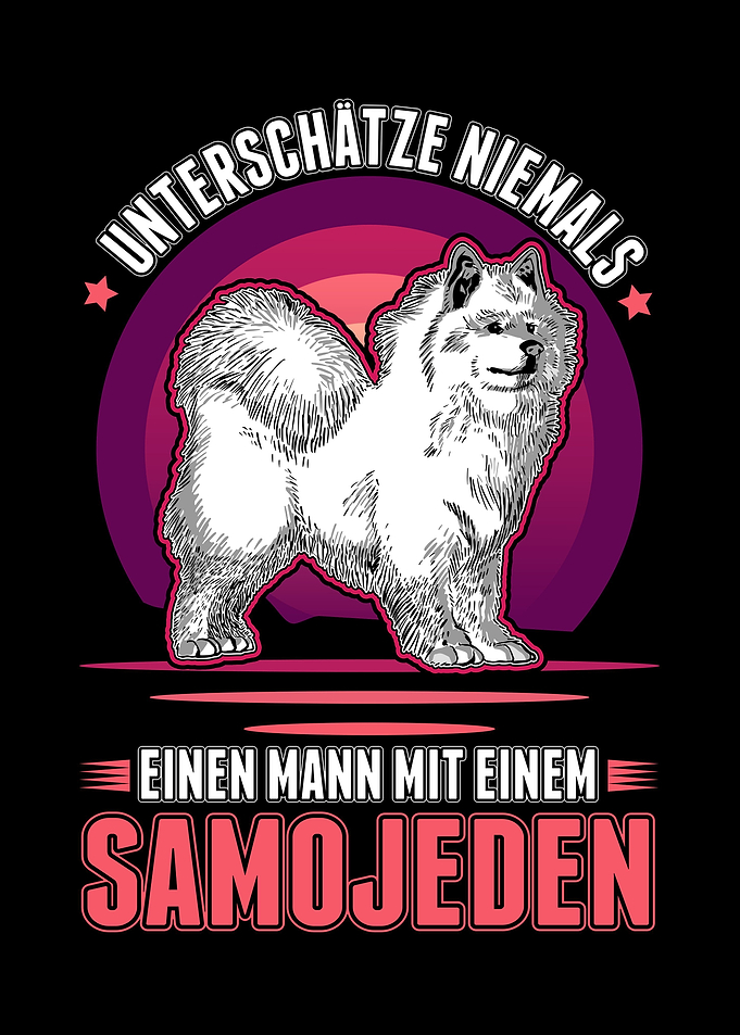 Samojede Mann