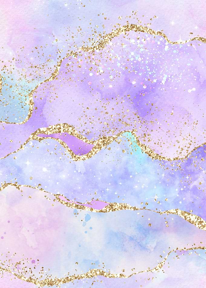 Rainbow Glitter Agate 01