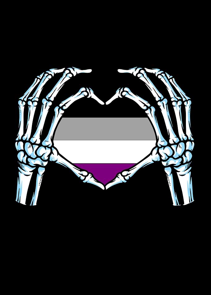 Asexual Heart Pride Design