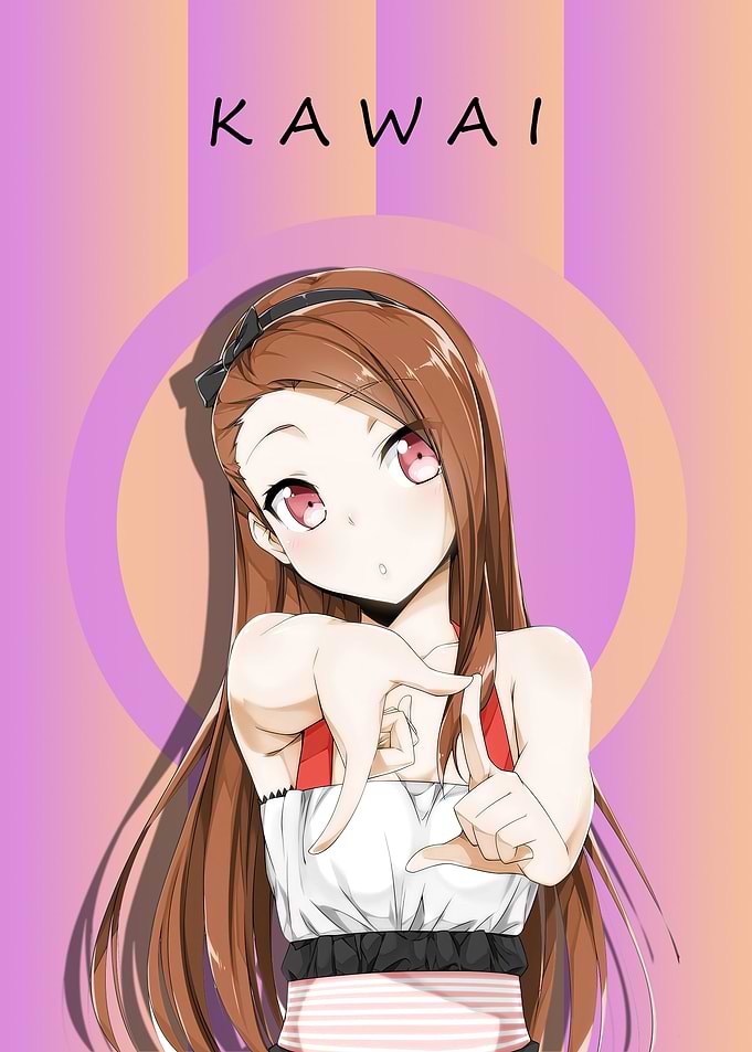 Cute Anime Girl Stile 2
