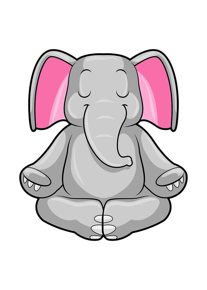 Elephant Yoga Cross legged