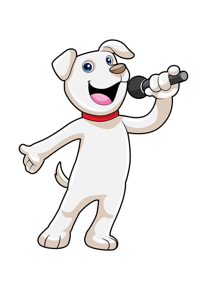 Dog Music Singer