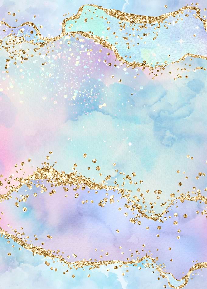 Rainbow Glitter Agate 04