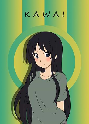 Cute Anime Girl Stile 2