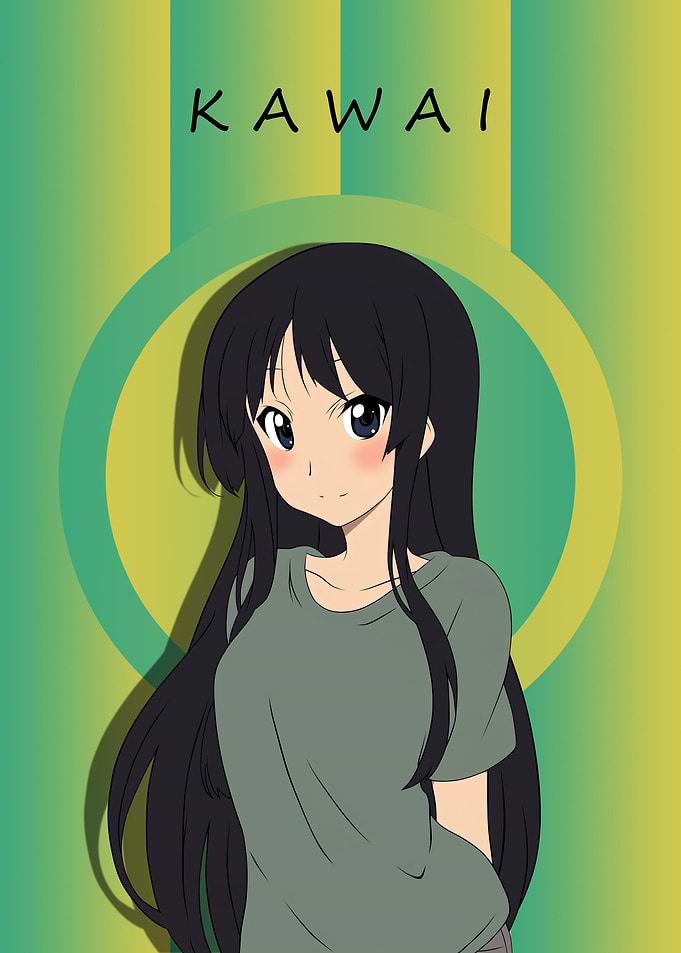 Cute Anime Girl Stile 2