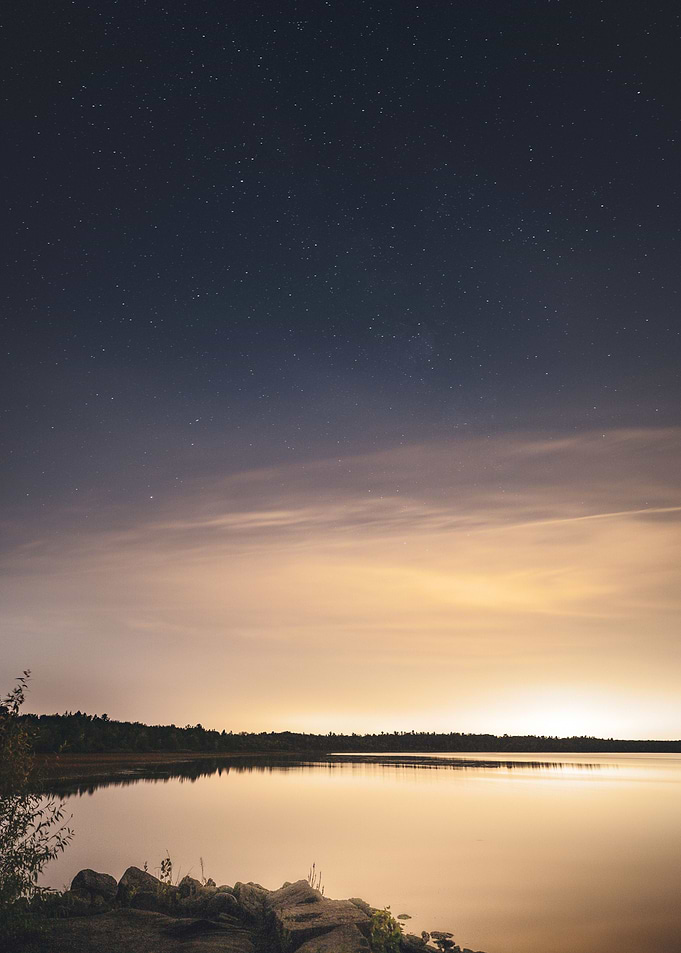Stars Over the Lake in MN