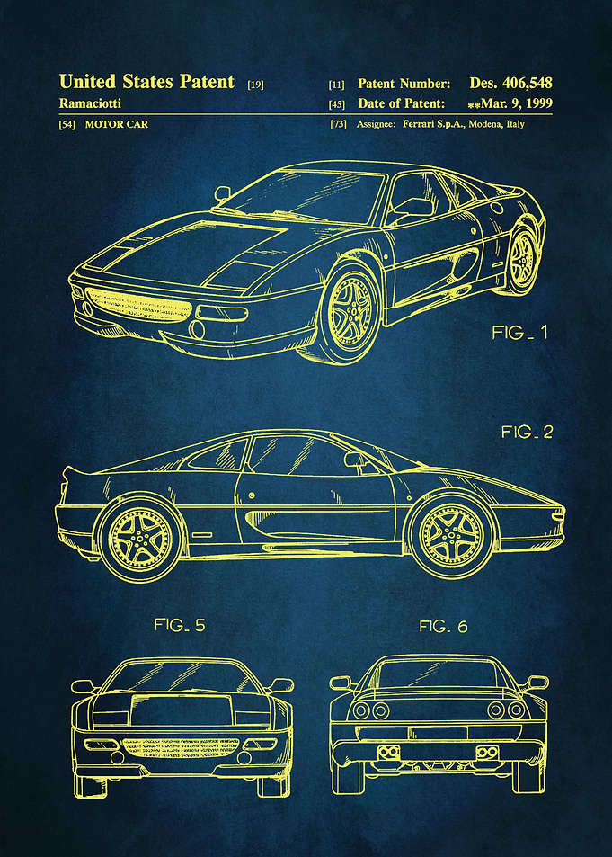 21 Ferrari 360 Patent