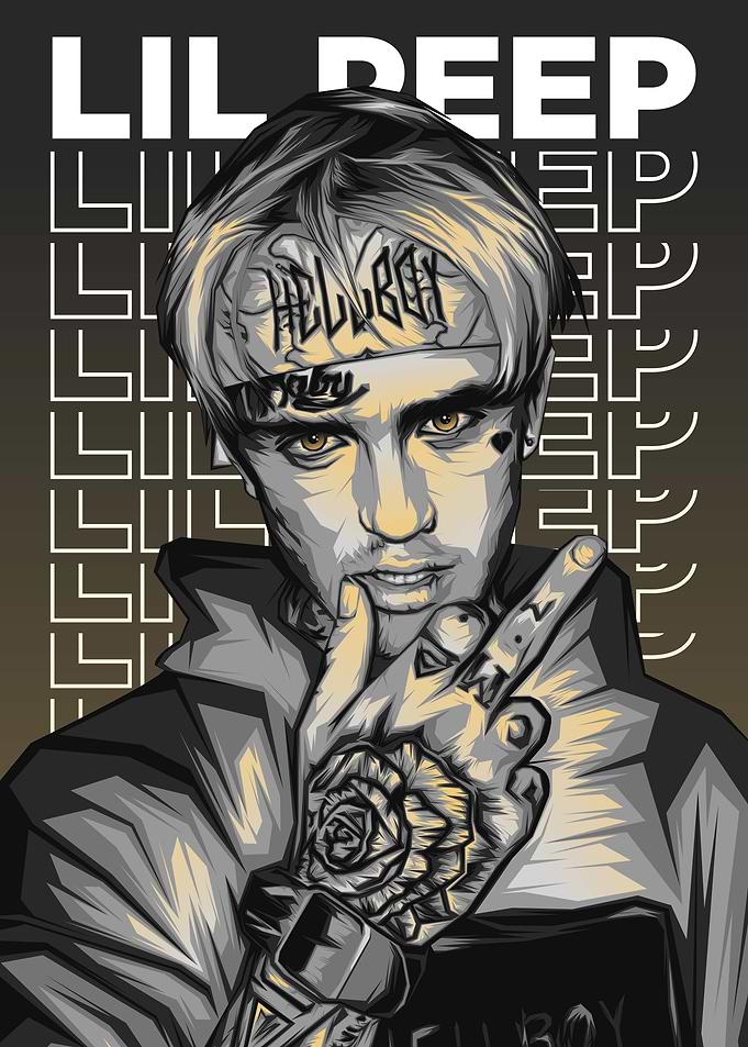 Lil Peep Rapper Hip Hop