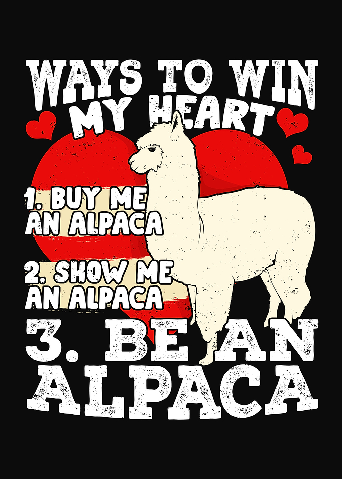 Alpaca Animal Lover Design