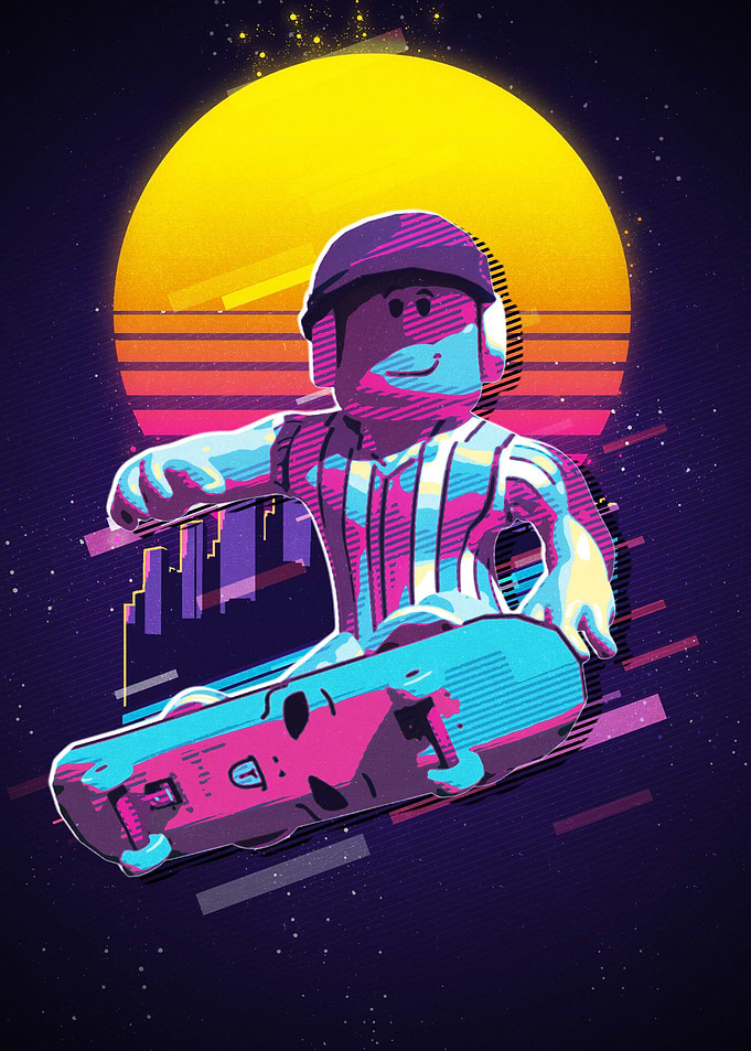 80s Retro Skating